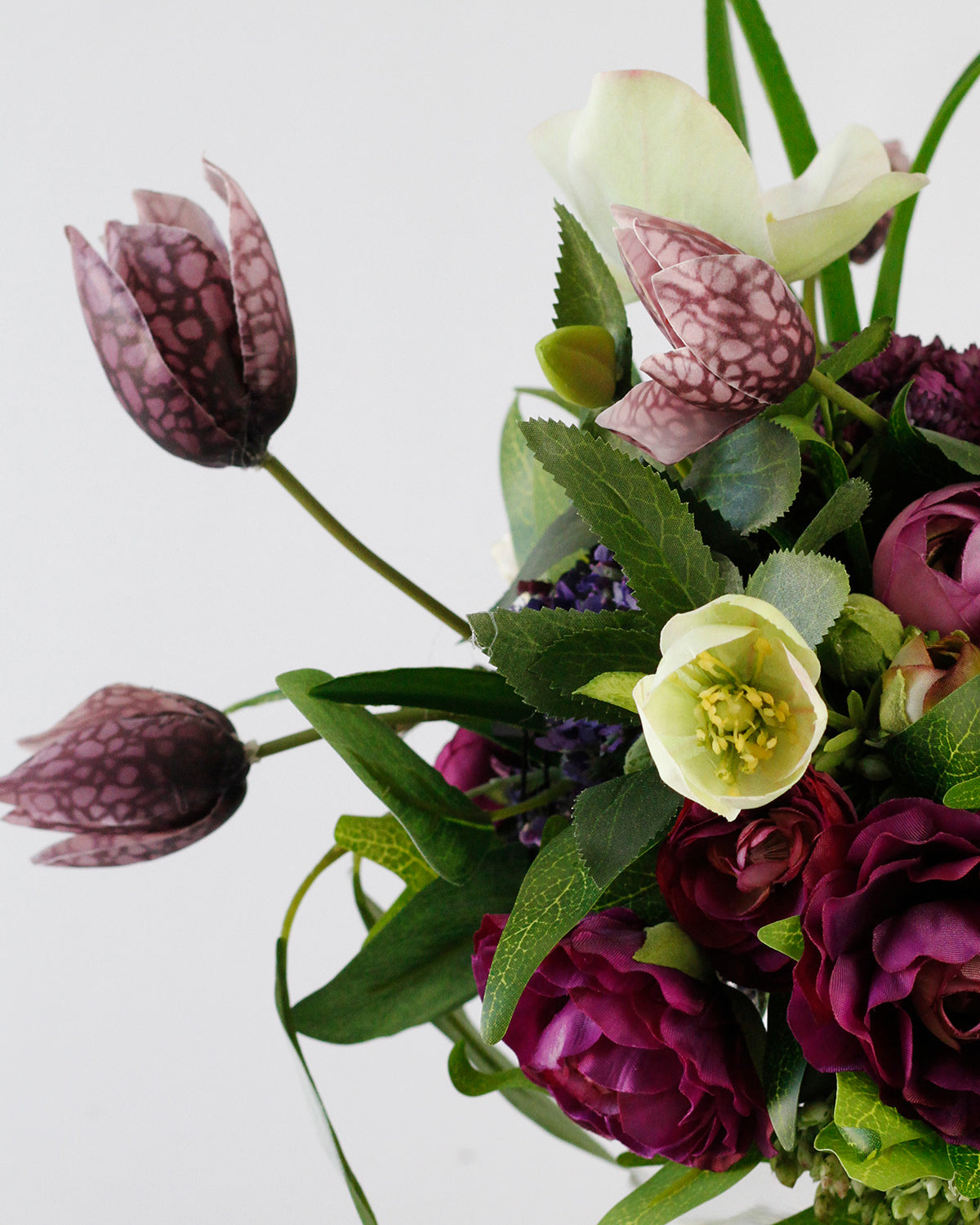 Purple Mixed Flower Arrangement