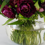 Purple Mixed Flower Arrangement